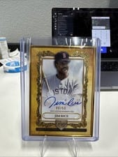 2025 Topps Gilded Collection Topps Gallery of Gold Autographs Jim Rice #GOG-JR card