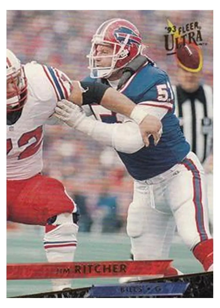 1993 Ultra Jim Ritcher #31 card