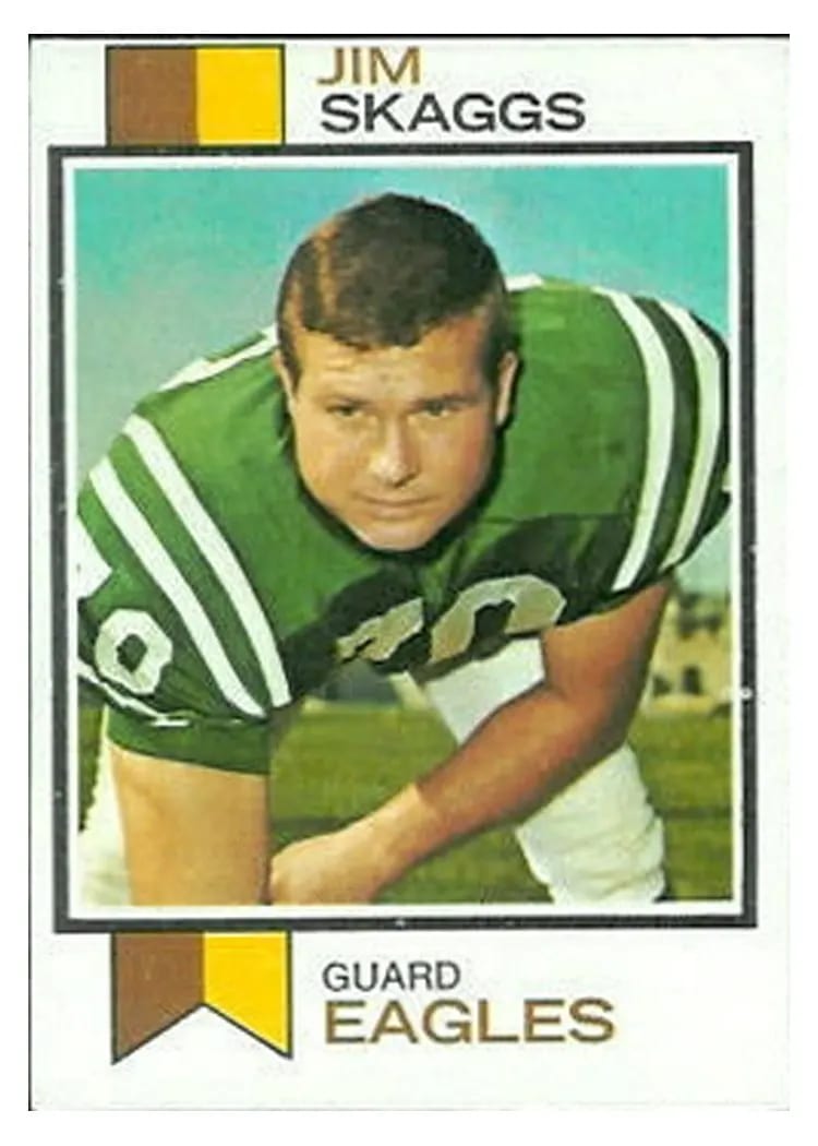 1973 Topps Jim Skaggs #294 card