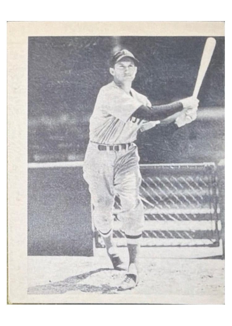 1939 Play Ball Jim Tabor Sample #14 card