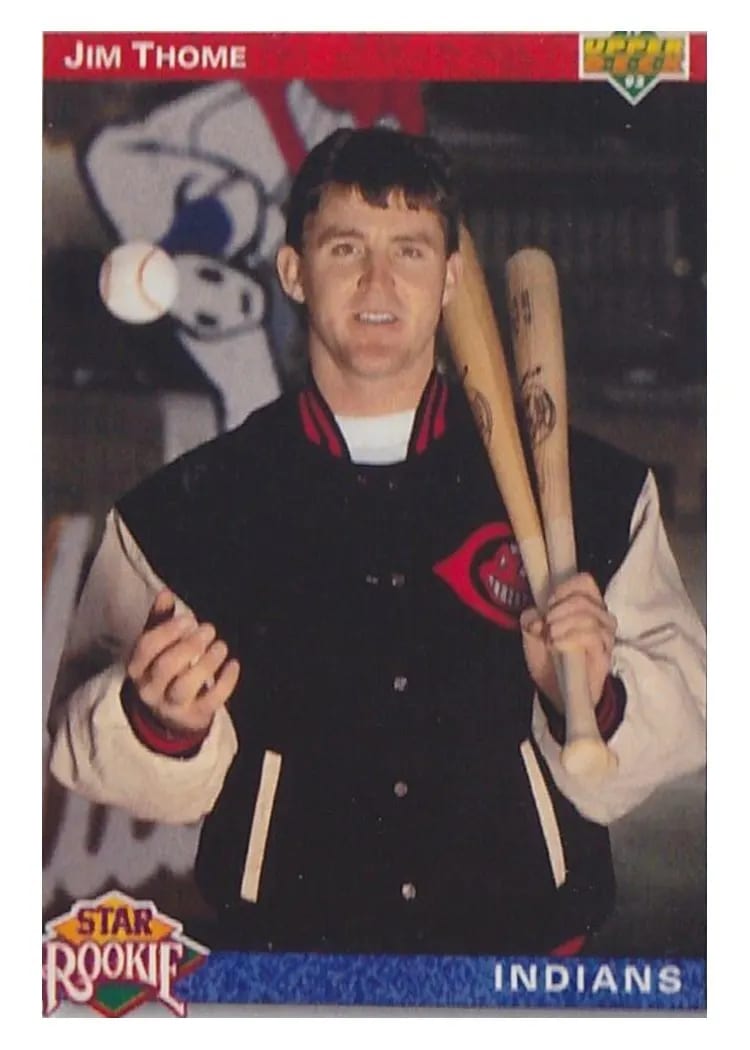 1992 Upper Deck Base Set Jim Thome #5 card