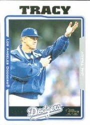 2005 Topps Base Set Jim Tracy #281 card
