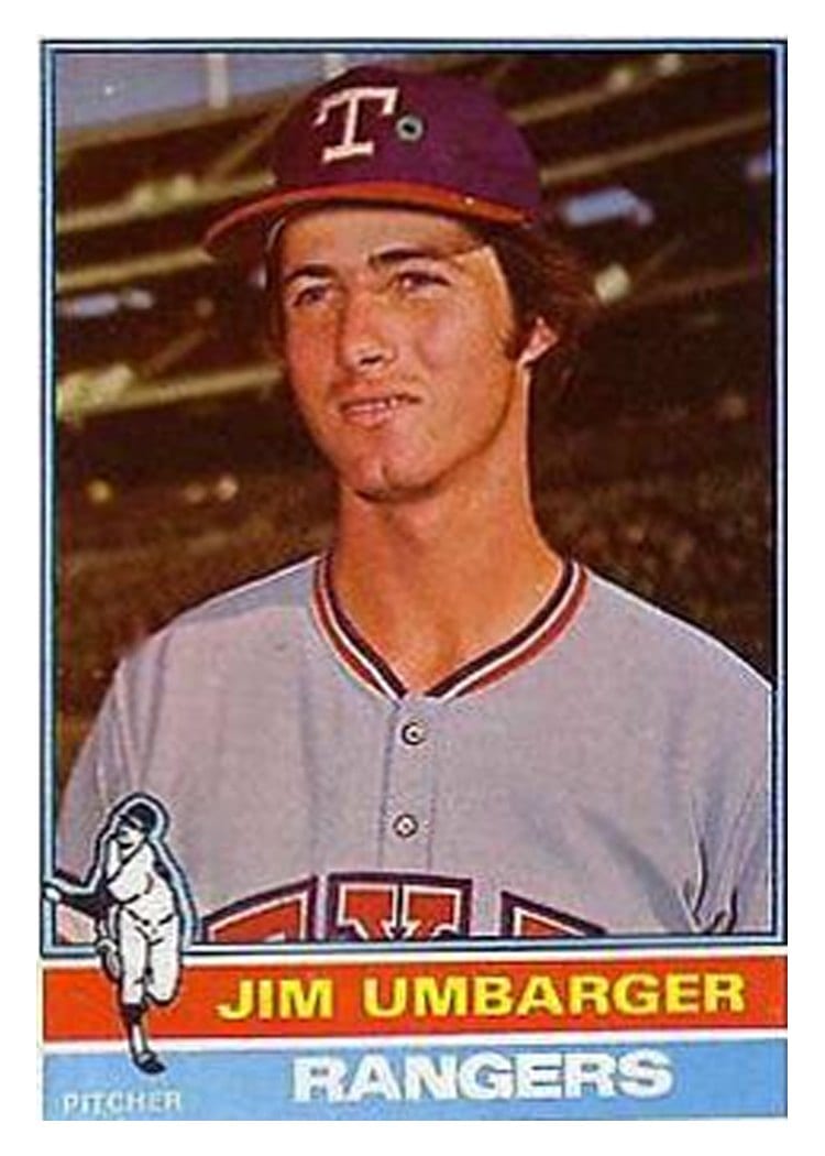 1976 Topps Jim Umbarger #7 card