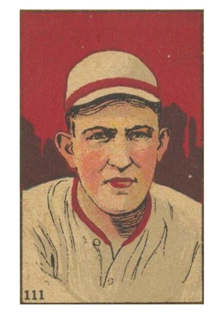 1919 W514 Jim Vaughn #111 card