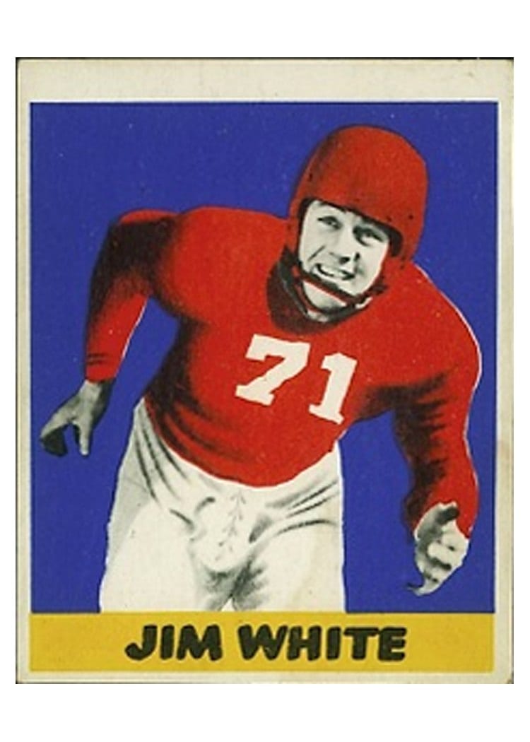 1948 Leaf Jim White #45 card