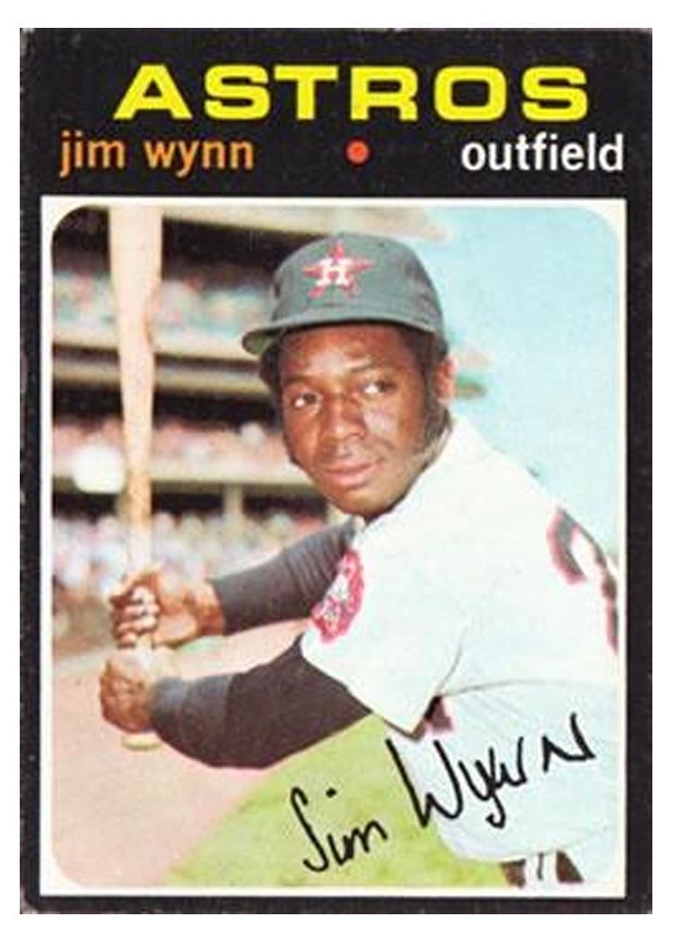 1971 Topps Jim Wynn #565 card