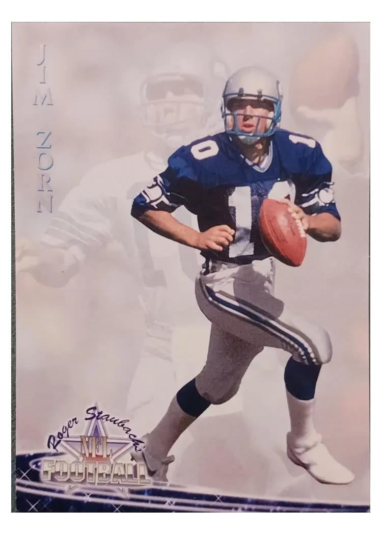 1994 Ted Williams Co Jim Zorn #57 card