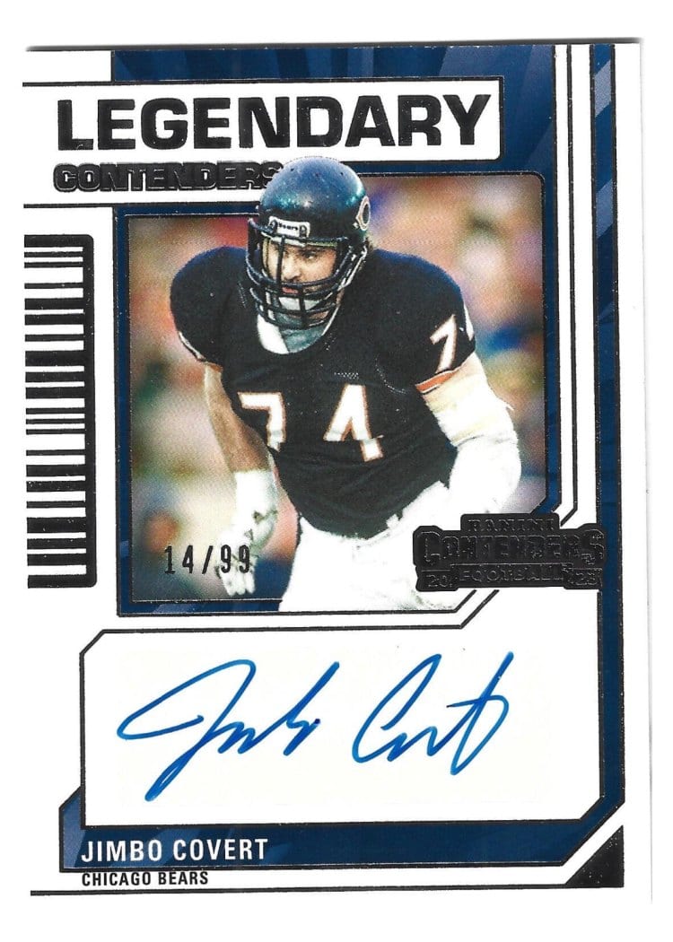 2023 Panini Contenders Legendary Contenders Autographs Jimbo Covert #14 card