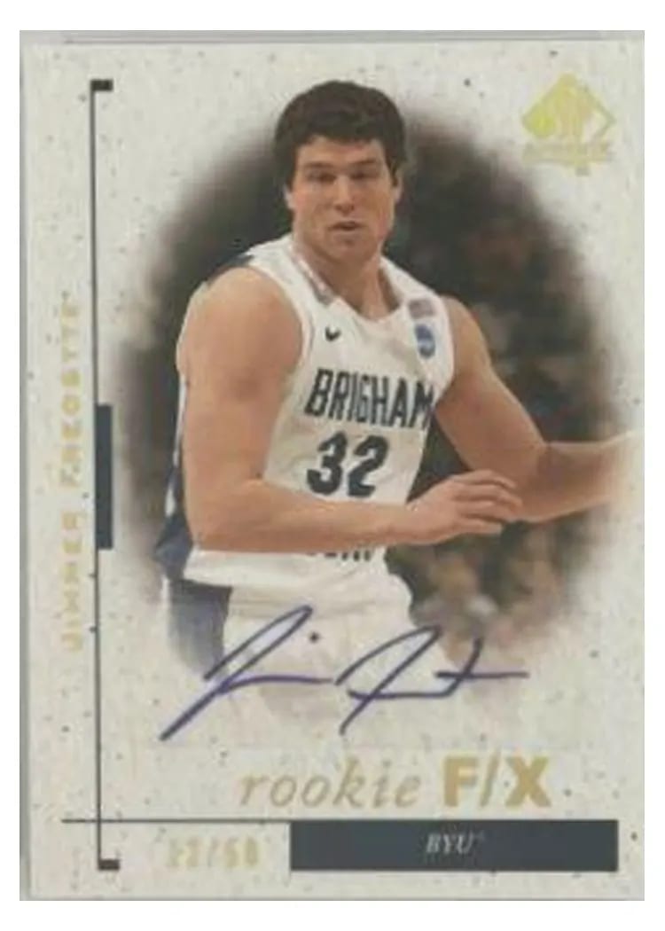 2011 SP Authentic Jimmer Fredette #87 card