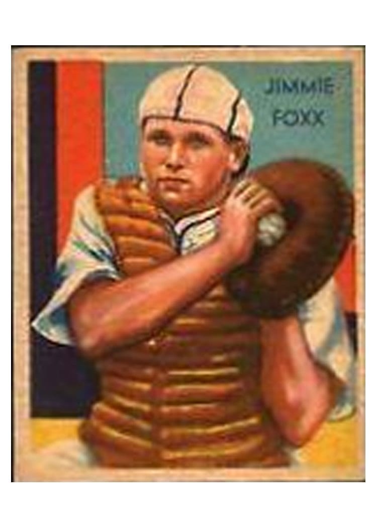 1936 Diamond Stars Jimmie Foxx #64 card