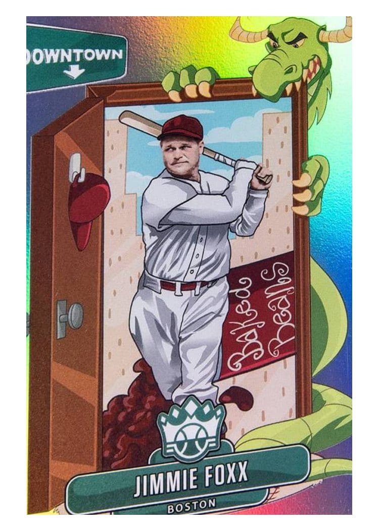 2022 Panini Diamond Kings Downtown Jimmie Foxx #D13 card
