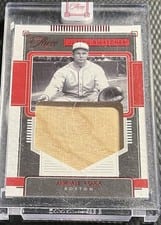 2022 Panini Three and Two Jumbo Swatches Jimmie Foxx #JS-JF