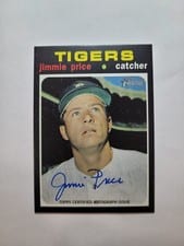 2020 Topps Heritage Real One Autographs Jimmie Price #ROA-JP card