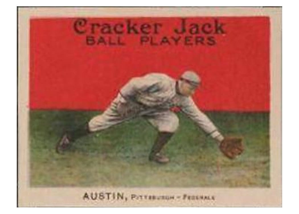 1915 Cracker Jack Jimmy Austin #40 card