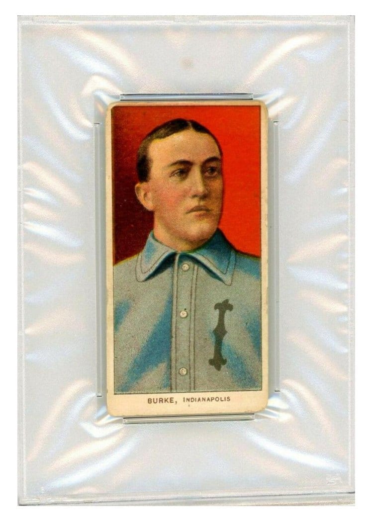 1909 T206 American Beauty 350 with Frame Jimmy Burke card