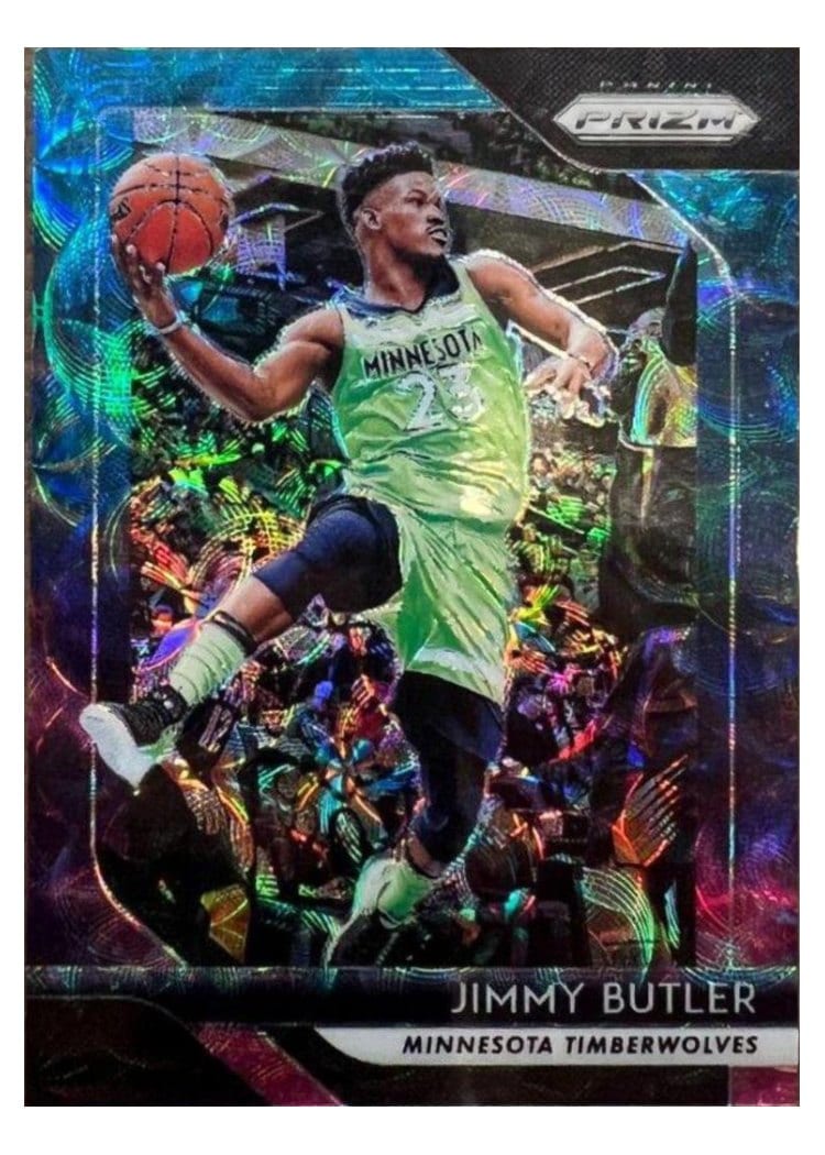 2018-19 Panini Prizm Base Set Jimmy Butler #67 card