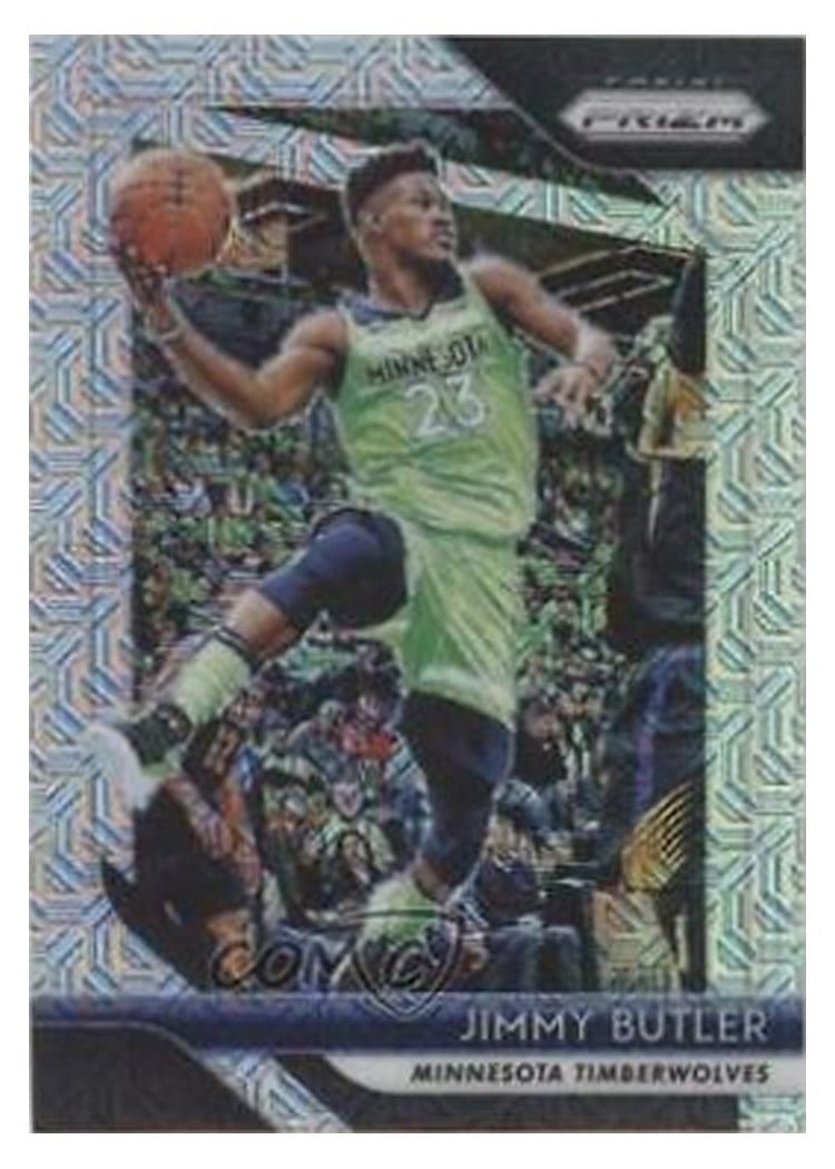 2018-19 Panini Prizm Base Set Jimmy Butler #67 card