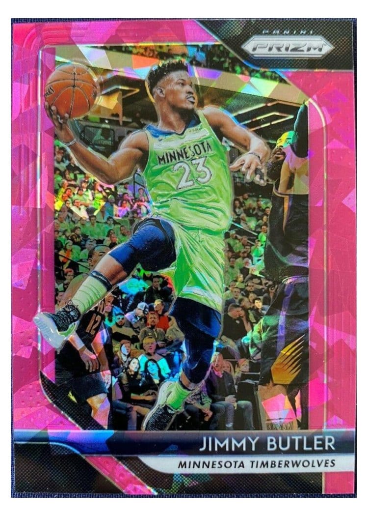 2018-19 Panini Prizm Base Set Jimmy Butler #67 card
