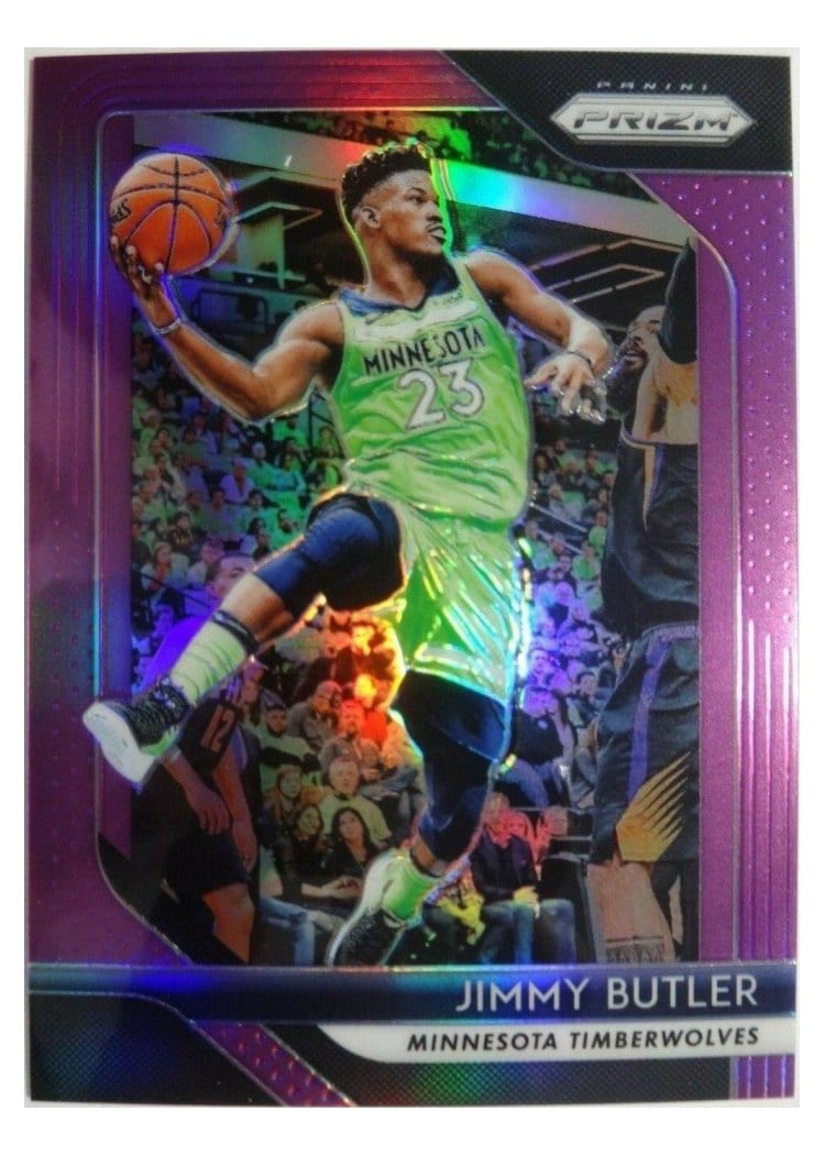 2018-19 Panini Prizm Base Set Jimmy Butler #67 card