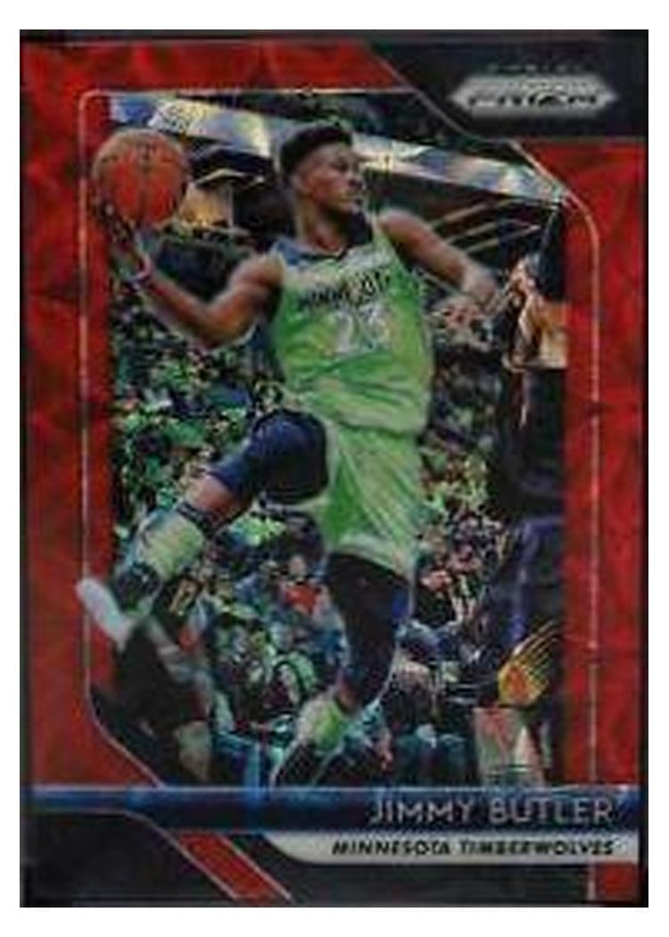 2018-19 Panini Prizm Base Set Jimmy Butler #67 card