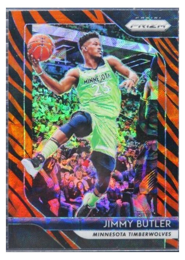 2018-19 Panini Prizm Base Set Jimmy Butler #67 card