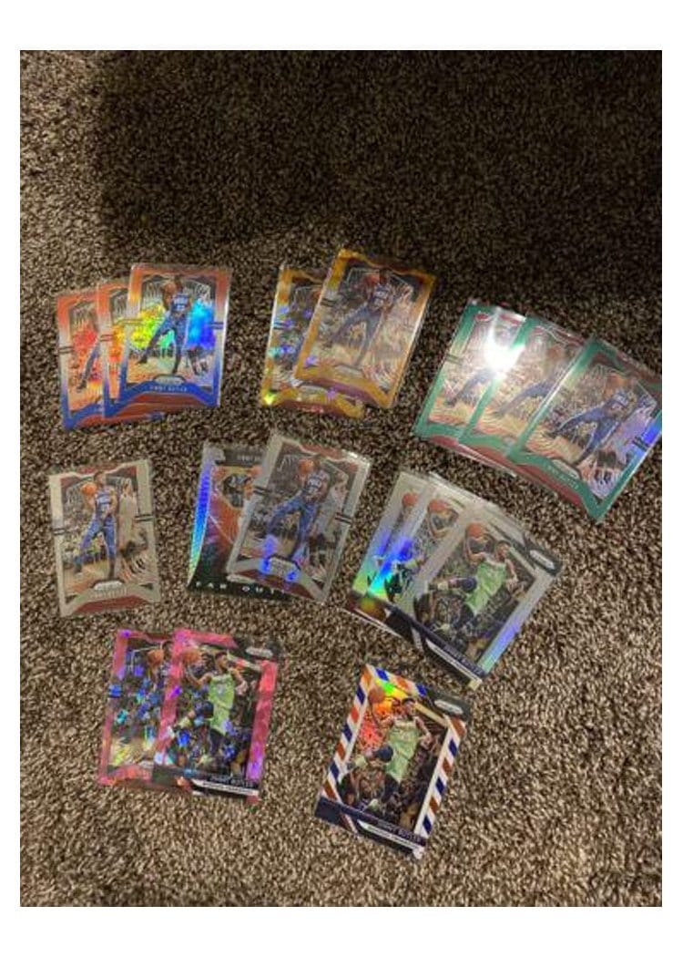 2018-19 Panini Prizm Base Set Jimmy Butler #67 card
