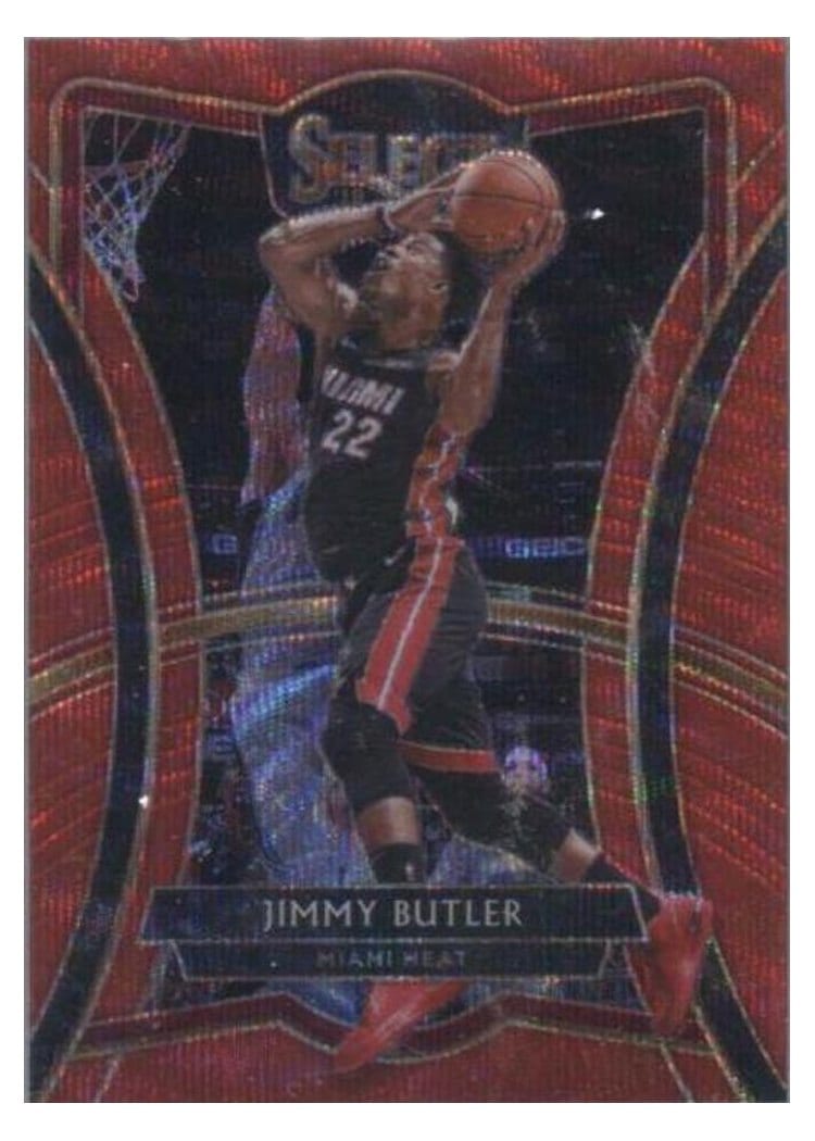 2019-20 Panini Select Base Set Jimmy Butler Red Wave #200 card