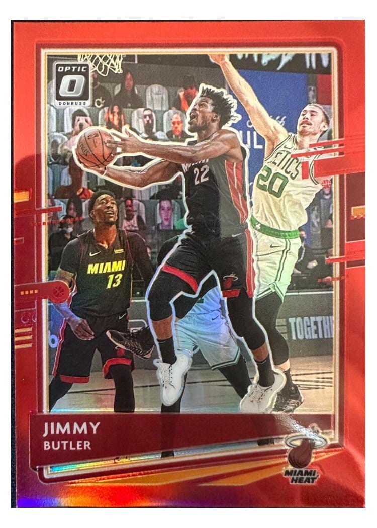 2020-21 Donruss Optic Base Set Jimmy Butler #33 card