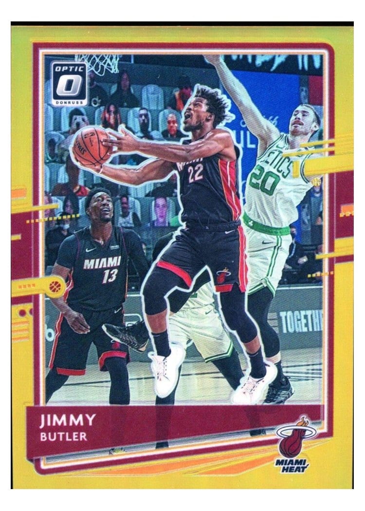 2020-21 Donruss Optic Base Set Jimmy Butler #33 card