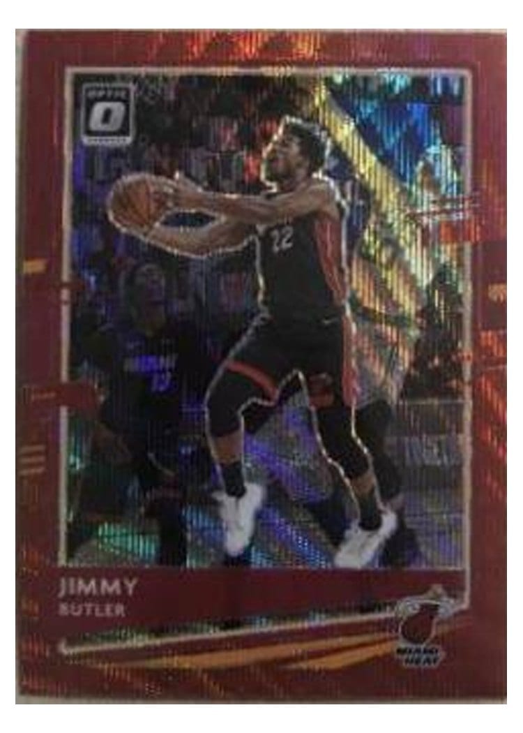 2020-21 Donruss Optic Base Set Jimmy Butler #33 card