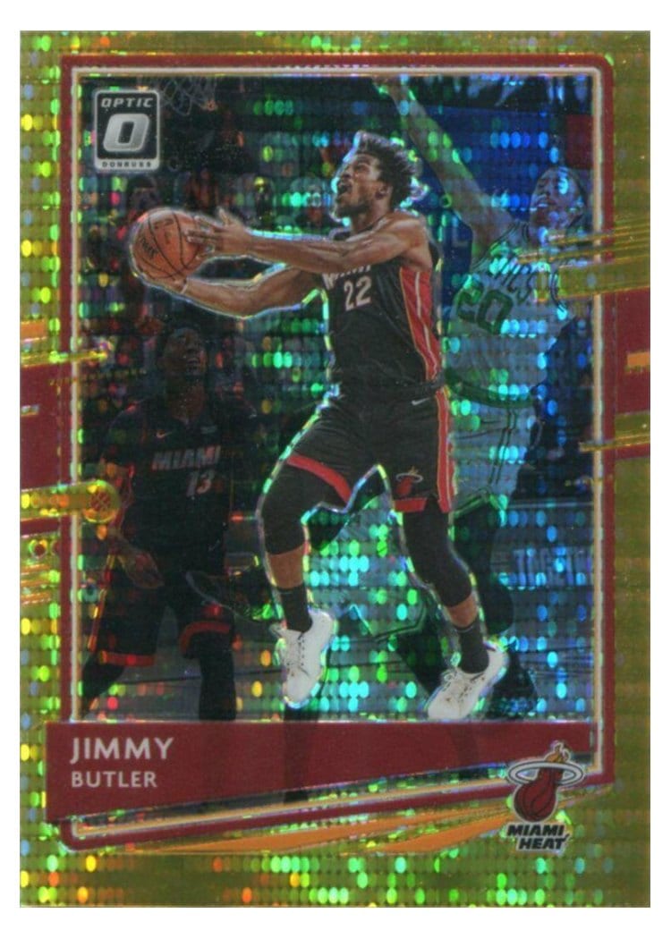 2020-21 Donruss Optic Base Set Jimmy Butler #33 card