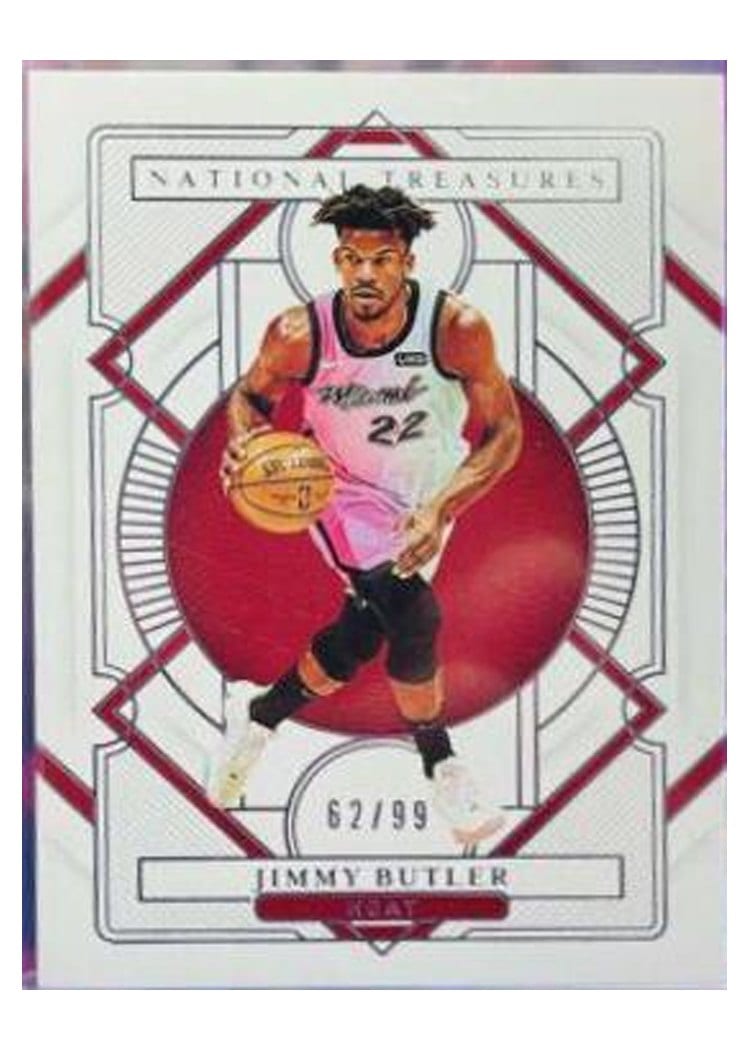 2020-21 Panini National Treasures Base Set Jimmy Butler #49 card