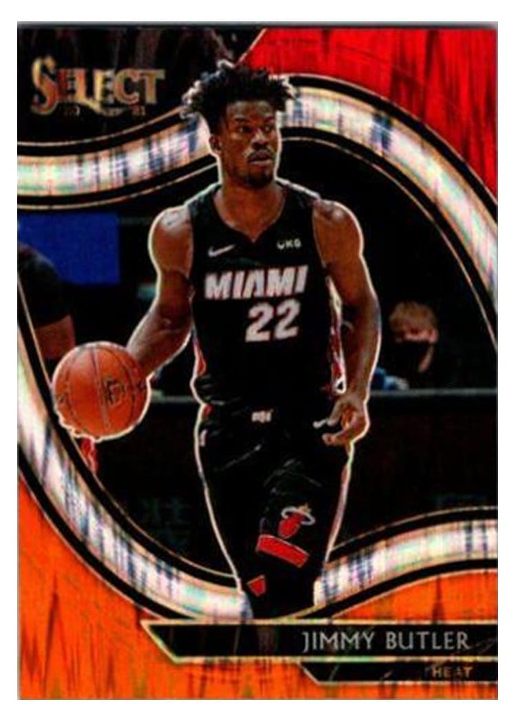 2020-21 Panini Select Base Set Jimmy Butler #257 card