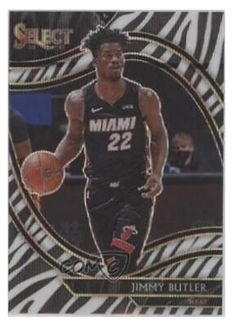 2020-21 Panini Select Base Set Jimmy Butler #257 card