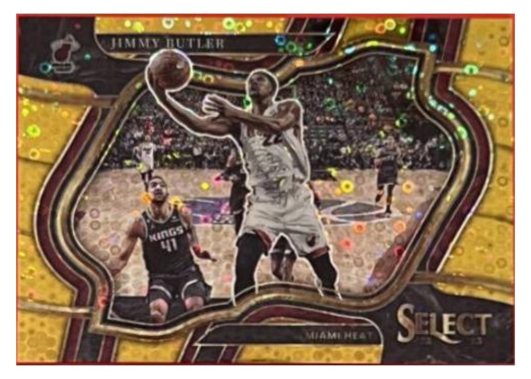 2022-23 Panini Select Base Set Jimmy Butler #208 card