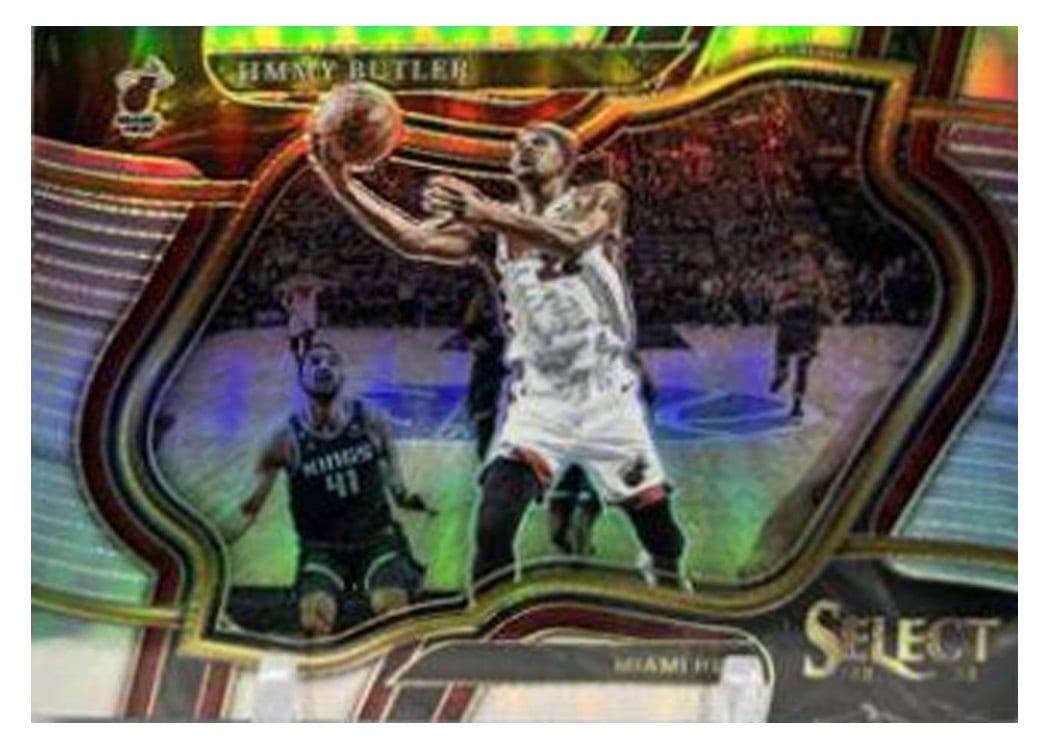 2022-23 Panini Select Base Set Jimmy Butler Silver Prizm #208 card