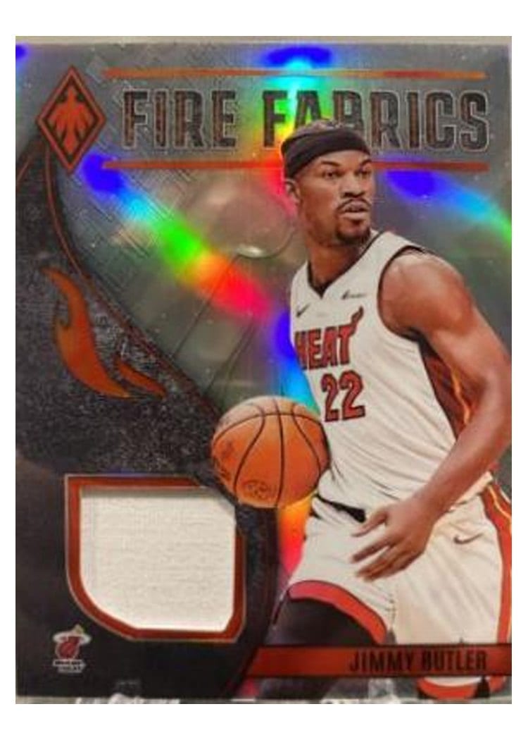 2023-24 Panini Phoenix Fire Fabrics Jimmy Butler #FF-JIM card