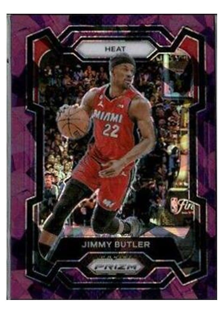 2023-24 Panini Prizm Base Set Jimmy Butler #118 card