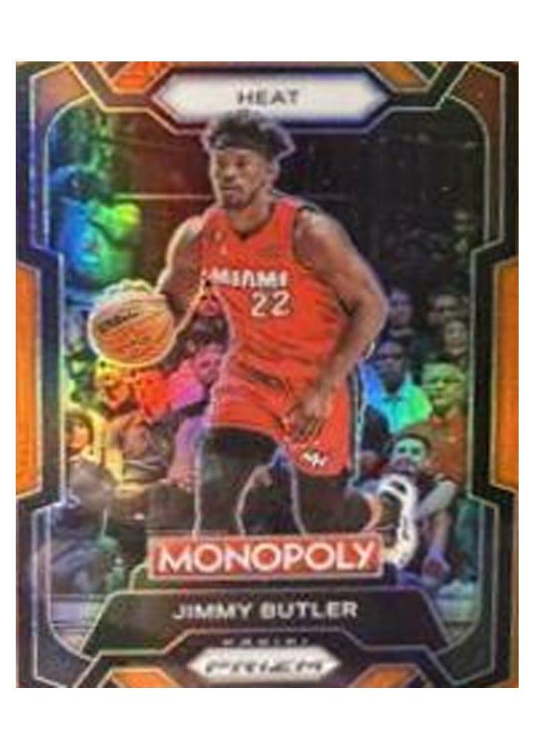2023-24 Panini Prizm Monopoly Base Set Jimmy Butler Orange #46 card