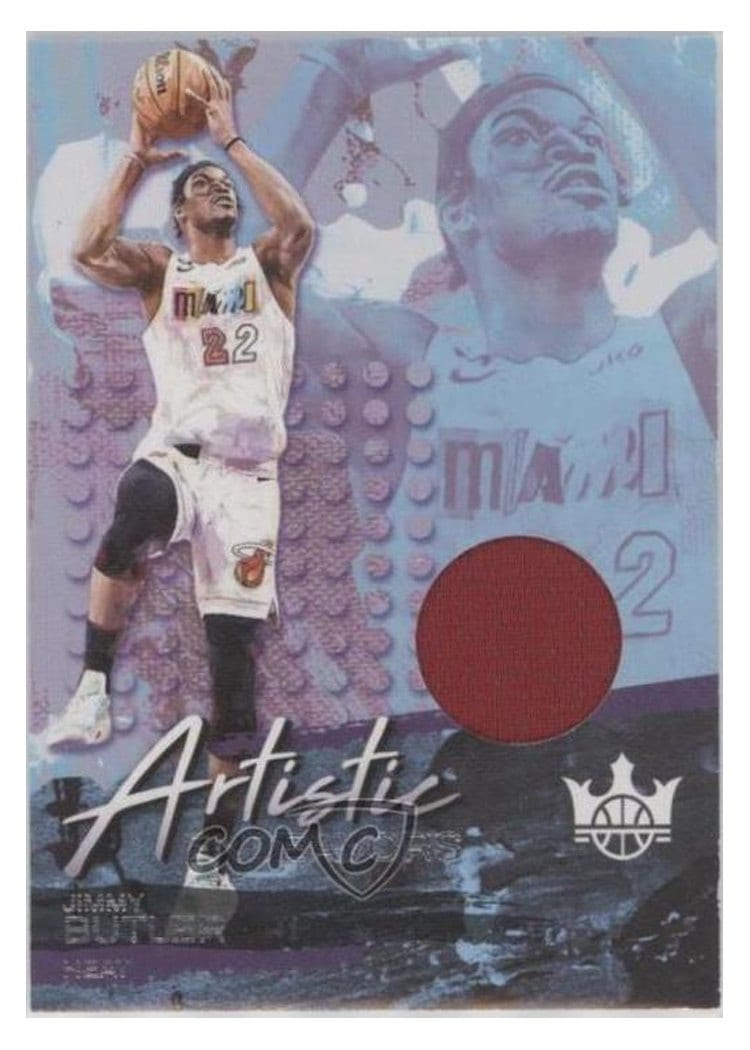 2024-25 Panini Court Kings Artistic Endeavors Relics Jimmy Butler #AE-JMB card