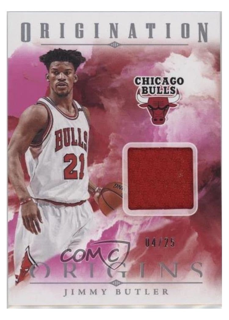 2024-25 Panini Origins Origination Memorabilia Set Jimmy Butler III #OM-JBU card