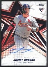 2026 Topps Baseball Stars Autographs Jimmy Crooks #BSA-JCR card
