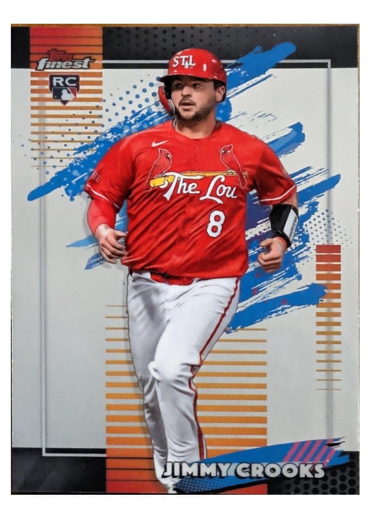 2026 Topps Finest Jimmy Crooks #184 card