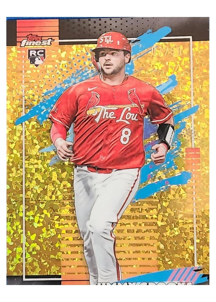 2026 Topps Finest Jimmy Crooks #184 card