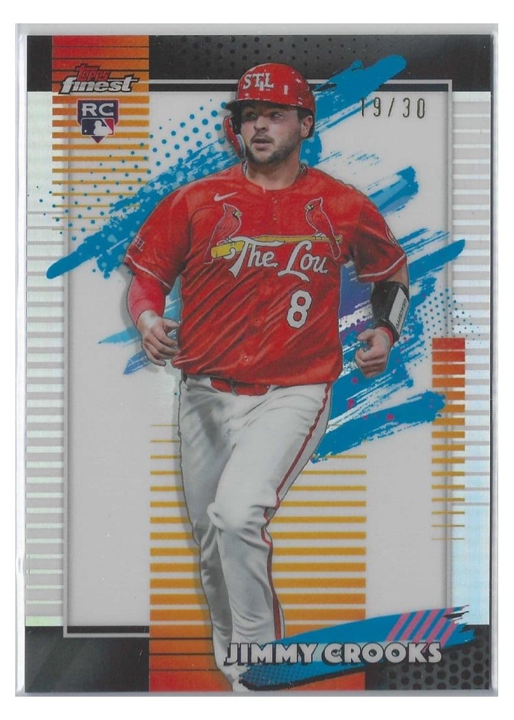 2026 Topps Finest Jimmy Crooks #184 card