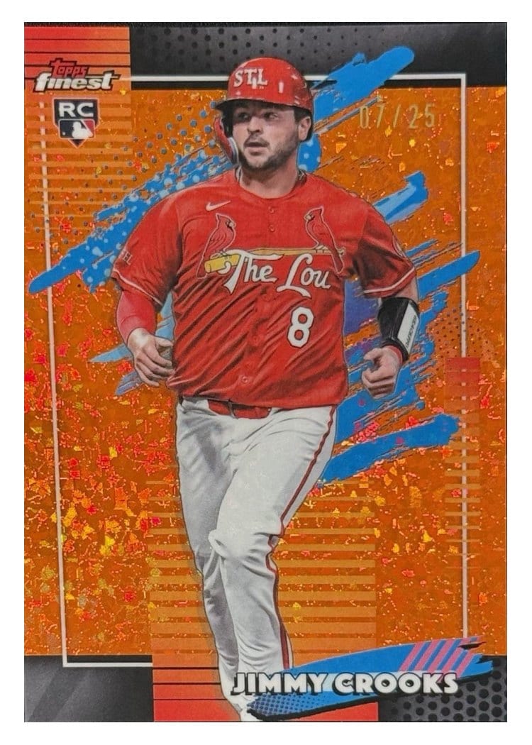 2026 Topps Finest Jimmy Crooks #184 card