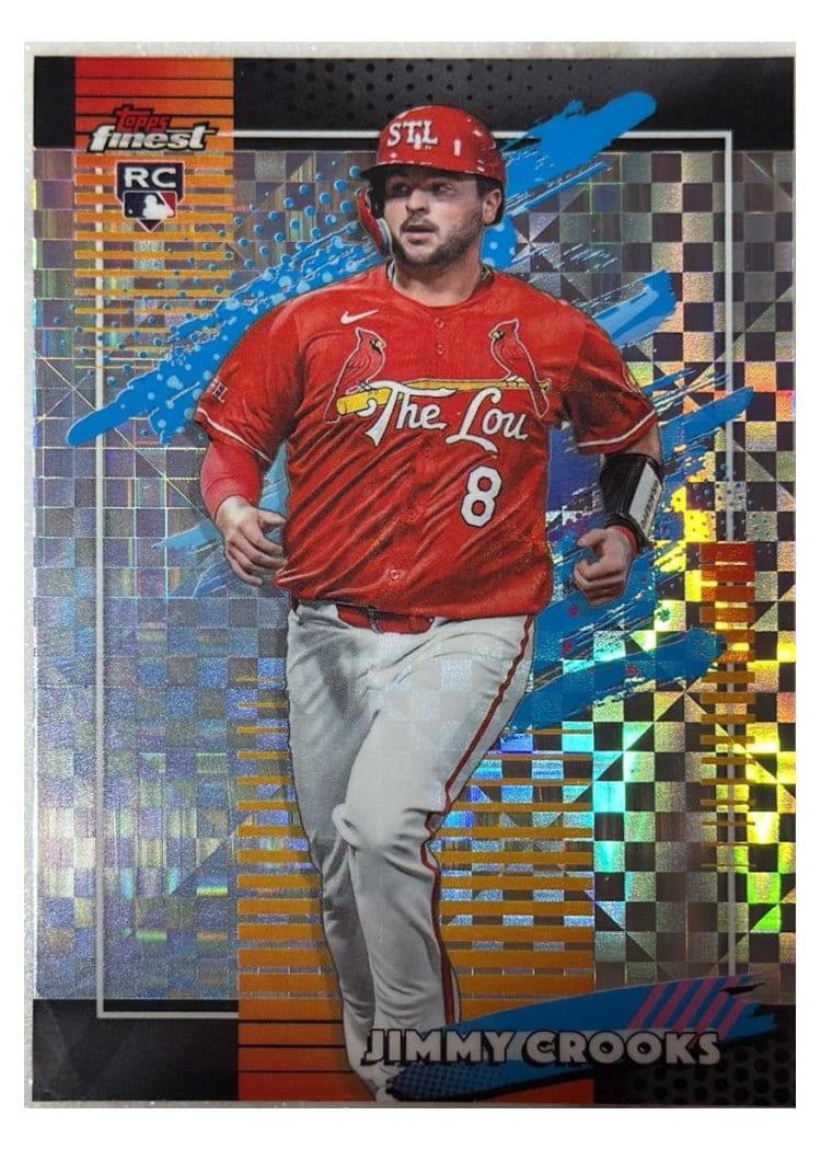 2026 Topps Finest Jimmy Crooks #184 card