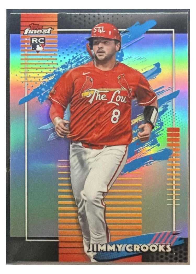 2026 Topps Finest Jimmy Crooks #184 card