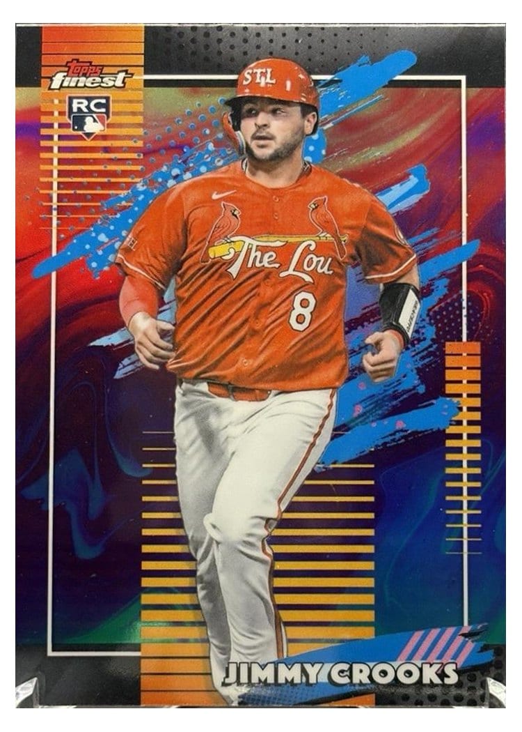 2026 Topps Finest Jimmy Crooks #184 card