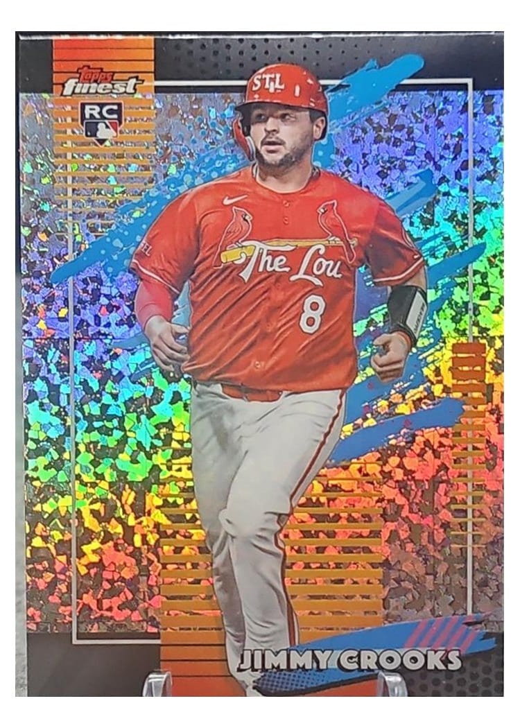2026 Topps Finest Jimmy Crooks #184 card